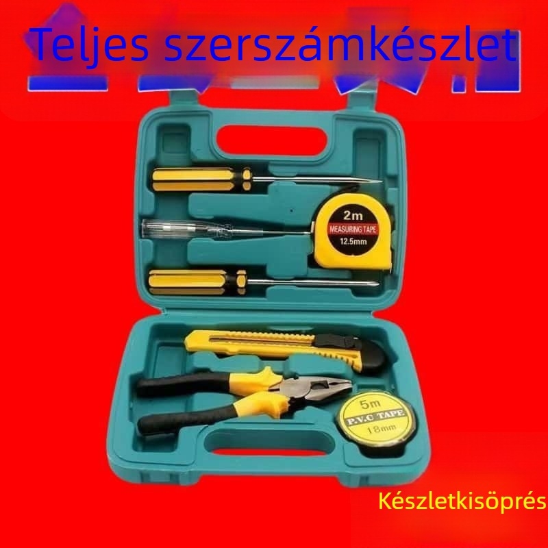 40 darabos kombinált szerszámkészlet – szétszerelési eszközökkel, háztartási javításokra