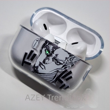 Killer Queen Jojo puha átlátszó tok AirPods Prohoz (2. és 3. generáció)