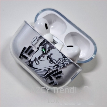 Killer Queen Jojo puha átlátszó tok AirPods Prohoz (2. és 3. generáció)