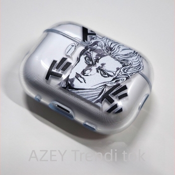 Killer Queen Jojo puha átlátszó tok AirPods Prohoz (2. és 3. generáció)