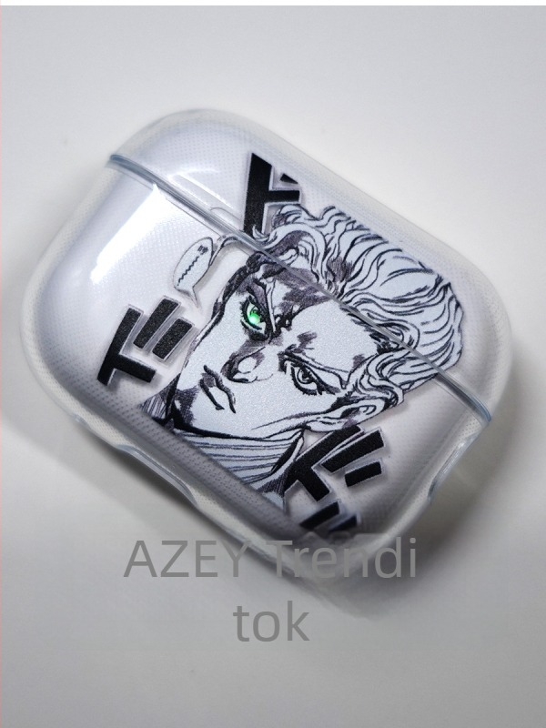 Killer Queen Jojo puha átlátszó tok AirPods Prohoz (2. és 3. generáció)