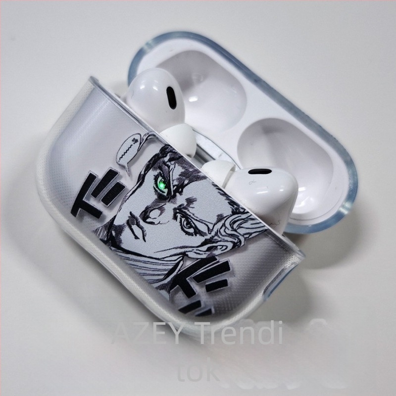 Killer Queen Jojo puha átlátszó tok AirPods Prohoz (2. és 3. generáció)