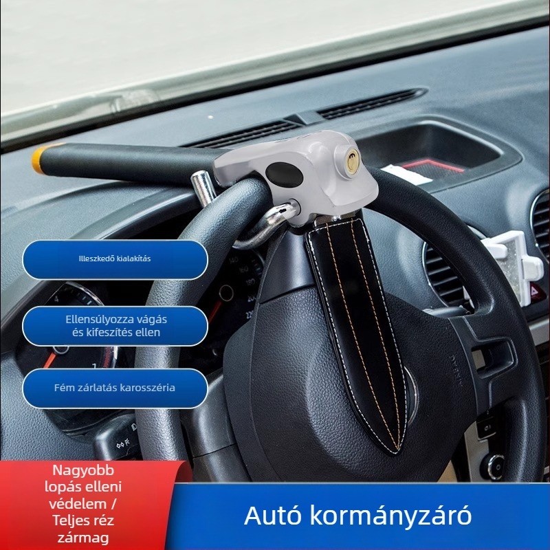 Autó kormányzár – ötvözet, általános kompatibilitás, márka Neutral