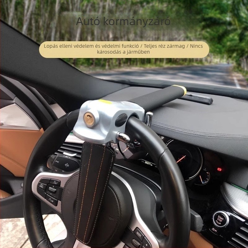 Autó kormányzár – ötvözet, általános kompatibilitás, márka Neutral