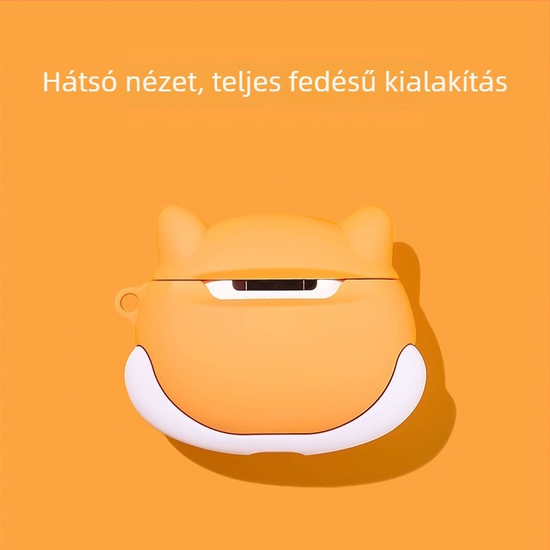 Ultron szilikontok Shiba Inu mintájú AirPods Pro 3hoz (1/2/4. generáció) – védőtok