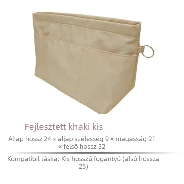 Fejlesztett belső szervező tote tásához, PU anyagú, nylon bélés, otthoni tároláshoz