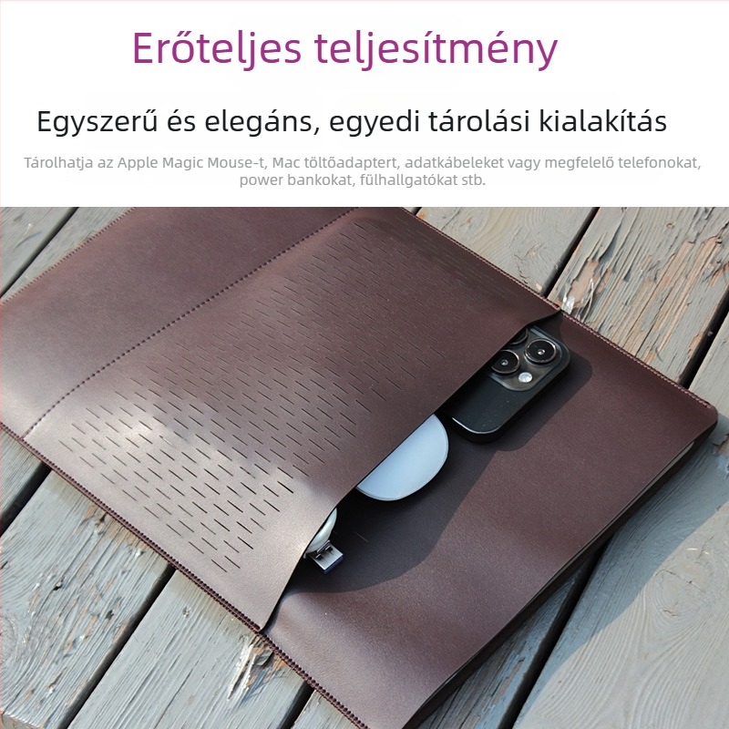 Kapok bay belső tok MacBook Pro és MacBook Air számára, műbőr, liner bag