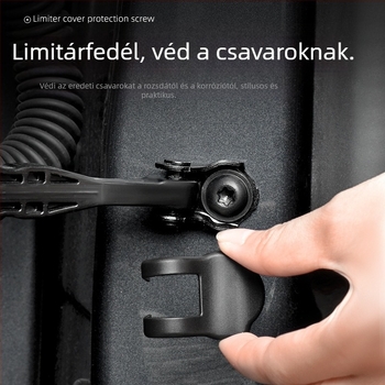 Ajtózárvédő sapka Model 3/Y-hoz, TPE anyag, XT007, nyomtatott logó