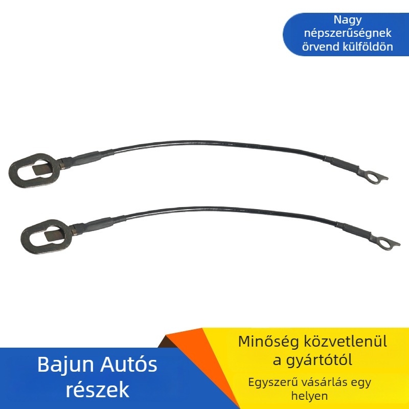 Autó csomagtérajtó zsinórja, gumírozott acél sodrony, OE 55345124AB/55345125AB, Dodge-hoz