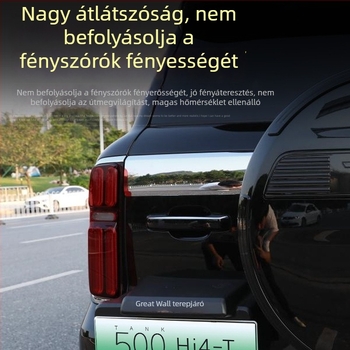 VEELVEE TPU védőfilmet a Tank 500 Hi4-T első és hátsó lámpáihoz