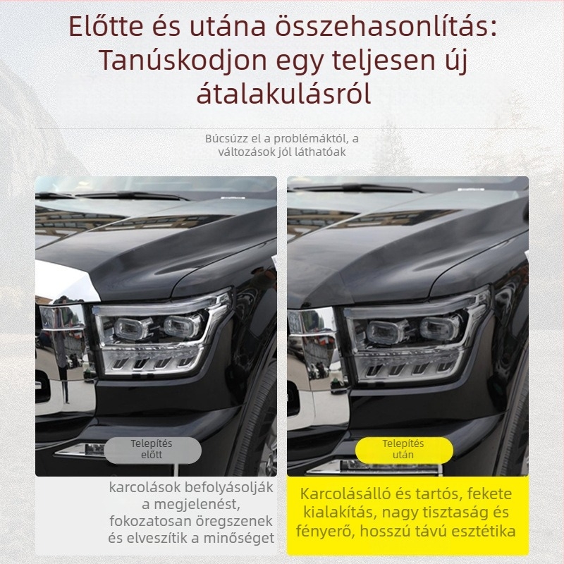 VEELVEE TPU védőfilmet a Tank 500 Hi4-T első és hátsó lámpáihoz