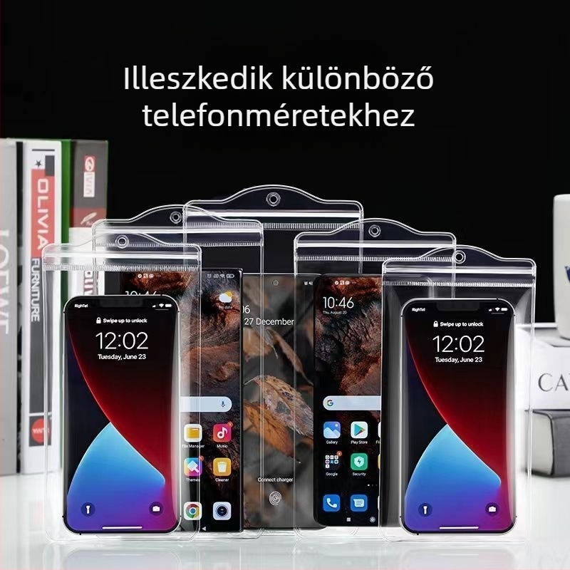 Mobiltelefon táska, polietilen anyag, pár stílus, alap kivitelezés