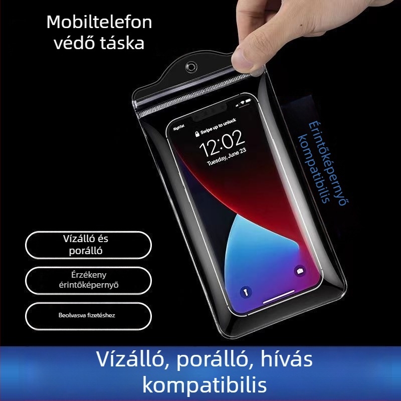 Mobiltelefon táska, polietilen anyag, pár stílus, alap kivitelezés