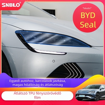 BYD Seal fényszóróvédő film – TPU, karcolás elleni védelem, testreszabható