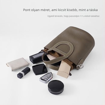 Kamani sminktáska nylonból, hengeralakú, többfunkciós utazáshoz