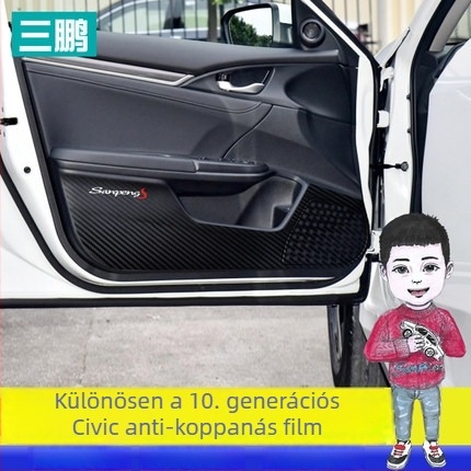SANPENG autó belső díszítés, PET anyag, erős tapadás, különleges autó stílus