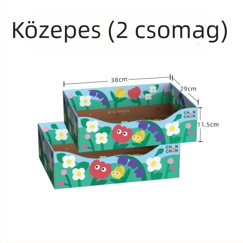 Egyszer használatos macskaalom tál - hordozható, összecsukható, autóba szerelhető, PVC