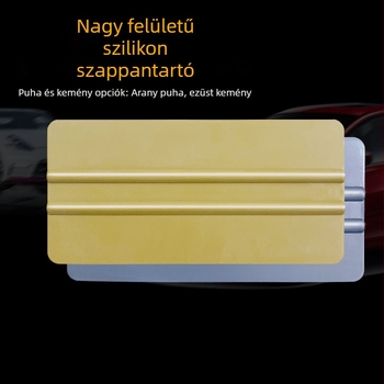Autófóliázó kaparó, nagy négyszögletes, műanyag — TACARO