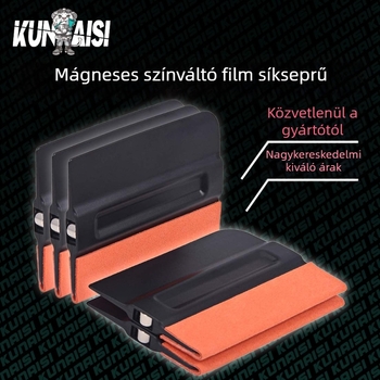 Autófólia scraper, műanyag test, Coolness márka