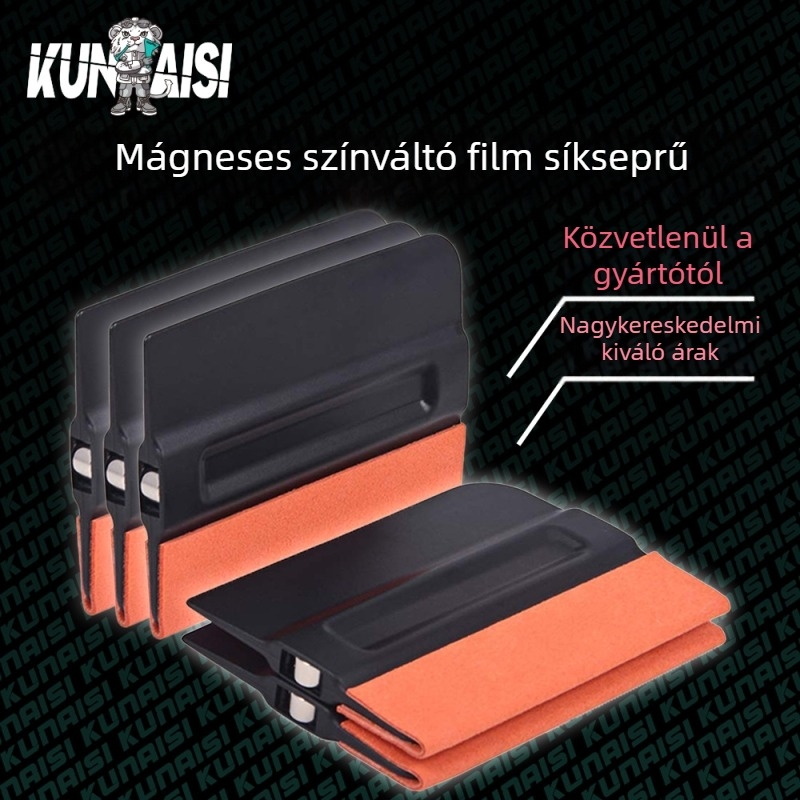 Autófólia scraper, műanyag test, Coolness márka