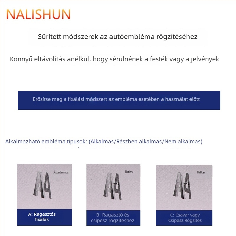 Autólogó eltávolító eszköz, folyadék alapú oldó, 150 g, modell 658, márka There Shun