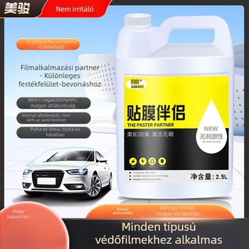 Meijun Autófilm Folyadék – Magas koncentrációjú kenőanyag a fólia telepítéséhez – Fólia folyadék, 3 éves szavatosság, Ipari szabvány