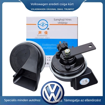 Shengjia autós csigakürt, 12V, 60W, 1Ω, 50dB, Volkswagen-kompatibilis