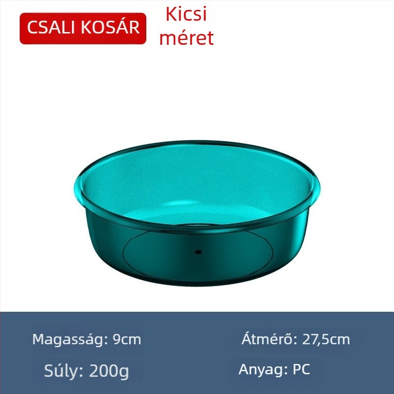 Háromrészes etetőedény-készlet, tapadásmentes, etetőanyag-keverésre, PC anyagból