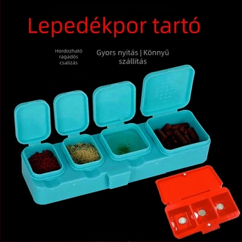Erős mágneses csali-doboz tartó – univerzális csali-doboz a horgászathoz, műanyag, gyártva Kínában
