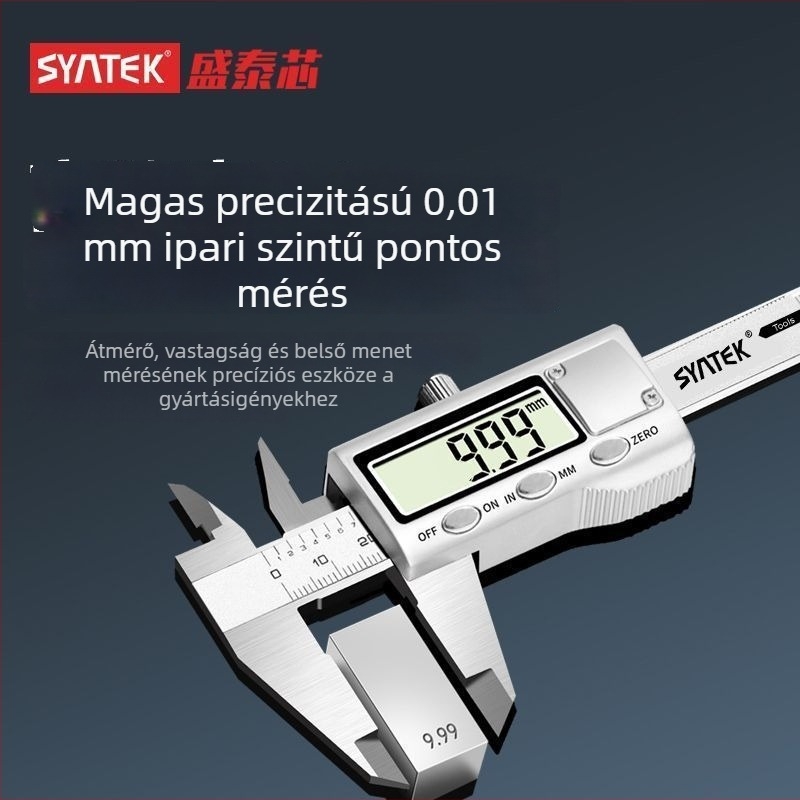 Digitális tolómérő ékszerekhez - magas pontosságú, elektronikus kijelző
