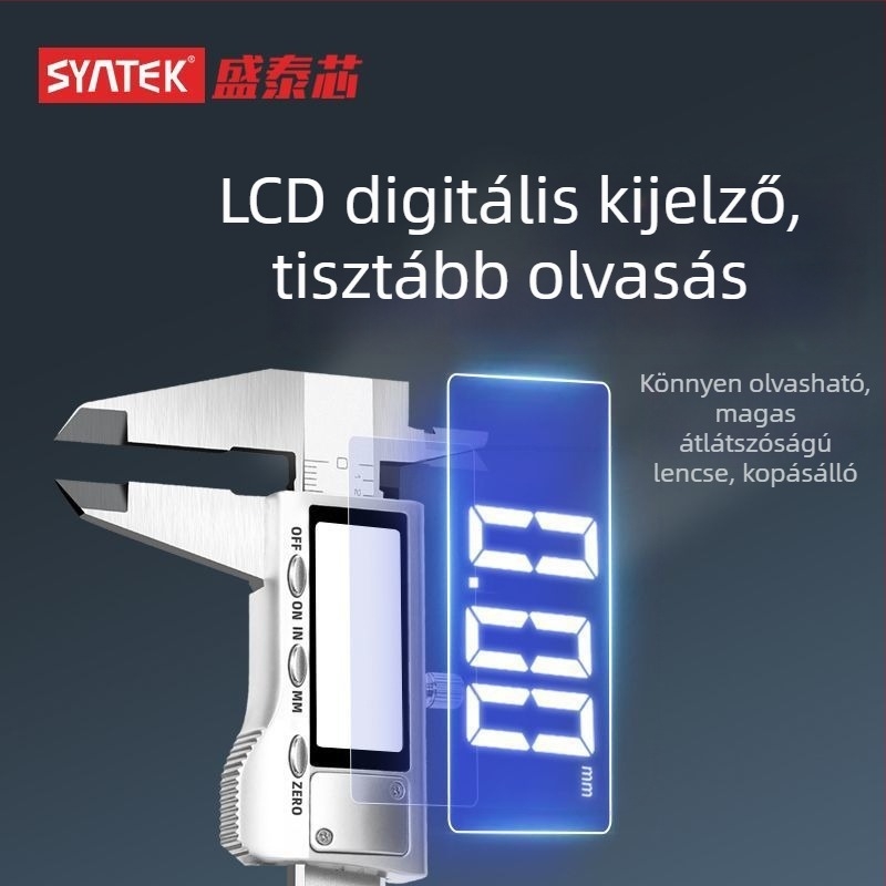 Digitális tolómérő ékszerekhez - magas pontosságú, elektronikus kijelző