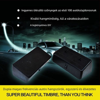 Otthoni mozi hangkiegészítő dupla tweeterrel - Modell 5014, WEAH márka