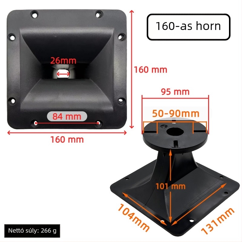 AOOBOE Audió kiegészítők, Martin Horn modell, termékkód MZB001