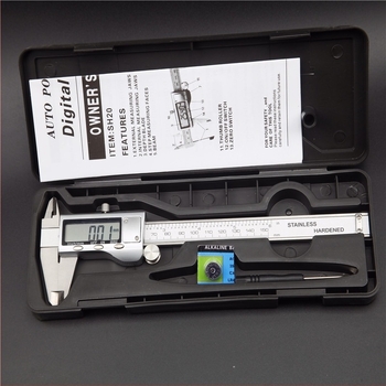 Digitális tolómérő HL068-150, 0,01 mm felbontás, 0–150 mm tartomány, mérési funkció