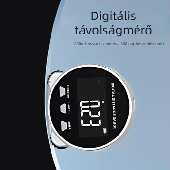 MAKLE Elektronikus görgő mérőszalag digitális kijelzővel radiális hengeres felületekhez – Többfunkciós mérőeszköz