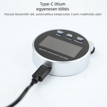 MAKLE Elektronikus görgő mérőszalag digitális kijelzővel radiális hengeres felületekhez – Többfunkciós mérőeszköz