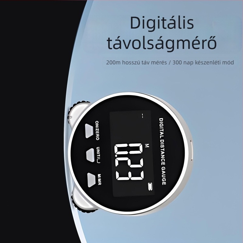 MAKLE Elektronikus görgő mérőszalag digitális kijelzővel radiális hengeres felületekhez – Többfunkciós mérőeszköz