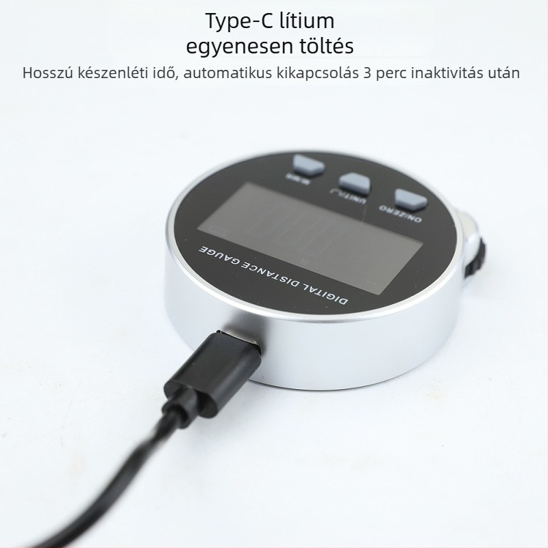 MAKLE Elektronikus görgő mérőszalag digitális kijelzővel radiális hengeres felületekhez – Többfunkciós mérőeszköz