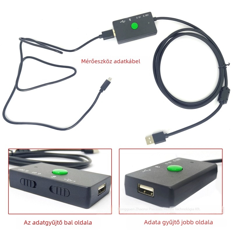 Orient Digitális tolómérő USB-adatkábellel és Bluetooth-kapcsolattal számítógépre történő adatátvitelhez