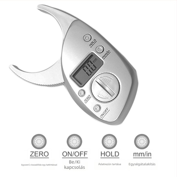 JAVIER elektronikus testzsírt mérő kaliper digitális kijelzővel