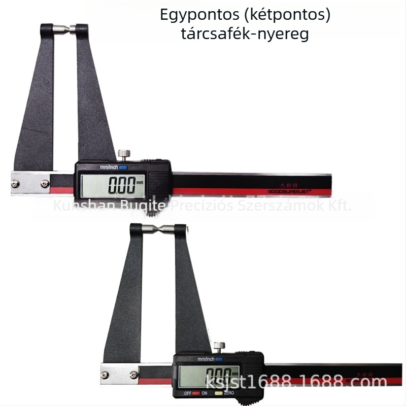 Fék tárcsa mérőkaliper digitális kijelzővel, tartomány 0–95 mm, OEM-kompatibilis