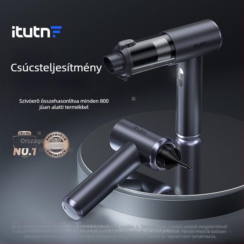 Love Totem kézi autóseprő — 7.4V, 120W, 20000 Pa, vezeték nélküli, újratölthető