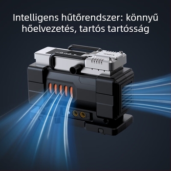 Autóba szerelt digitális kijelzős légpumpa, egyhengeres, 12V, 120W, 25 L/min