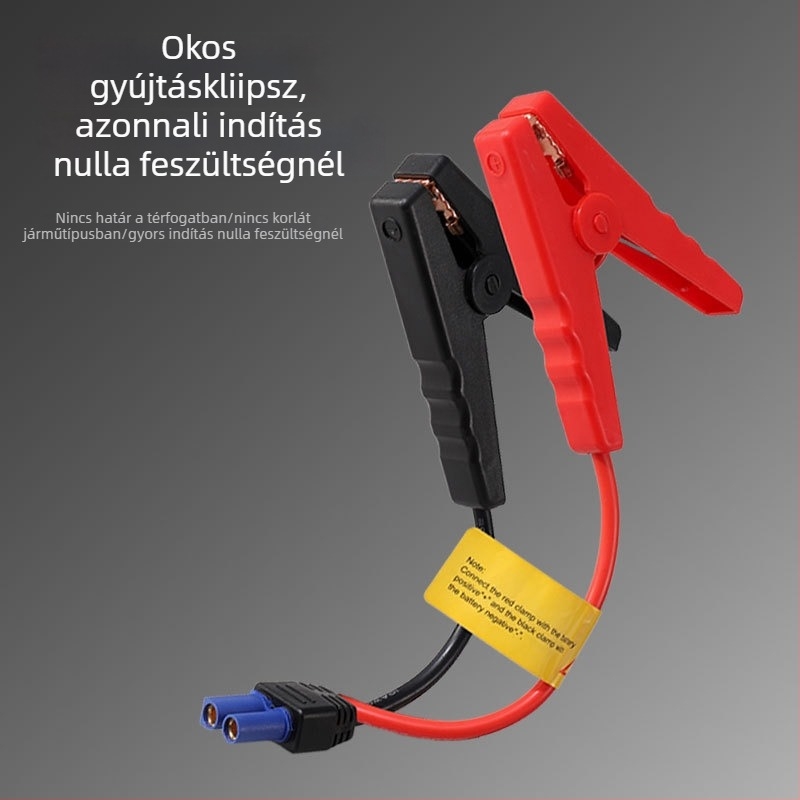 Autóhoz való levegőpumpa digitális guminyomás-mérővel és USB töltéssel, 12V, 100W, 60 L/min