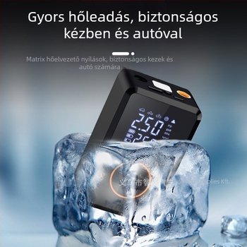 Okos autógumi töltő digitális kijelzővel – 12V, 35 L/min, <80W, folyamatos működés >20 perc