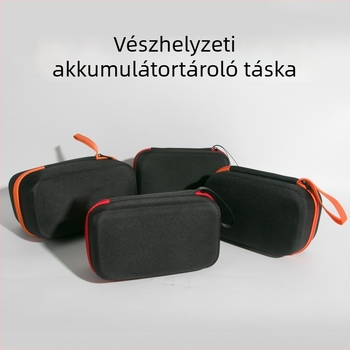 Autóhoz tervezett vészenergia-tároló táska beépített elektromos levegőpumpával, EVA anyagból, hőpréselés és varrás