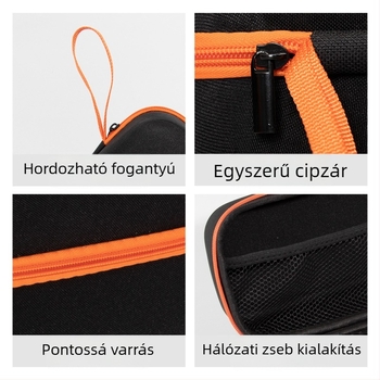 Autóhoz tervezett vészenergia-tároló táska beépített elektromos levegőpumpával, EVA anyagból, hőpréselés és varrás