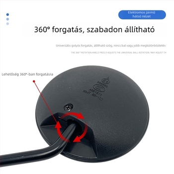 Elektromos autókhoz készült visszapillantó tükör, univerzális, Turtle King kiadás, kompatibilis MHE MH5 MHJ2, márka Lvyuan