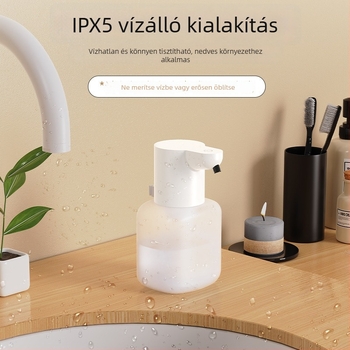 Szenzoros szappanadagoló – ABS, anodizált felület, 320 g, EU CE tanúsítvány, modern minimalist stílus