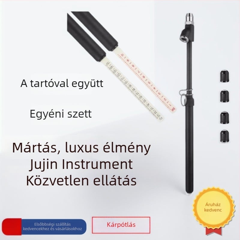 Matte felületű tehergépkocsi guminyomás-mérő készlet — toll-stílusú mérő, 0–150 psi, 2 psi pontosság, Jujin, anyag cinkötvözet/rozsdamentes acél/ABS